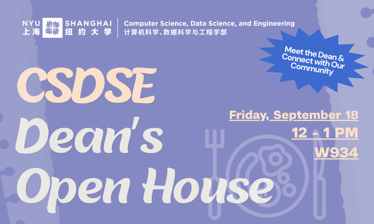  CSDSE Dean’s Open House